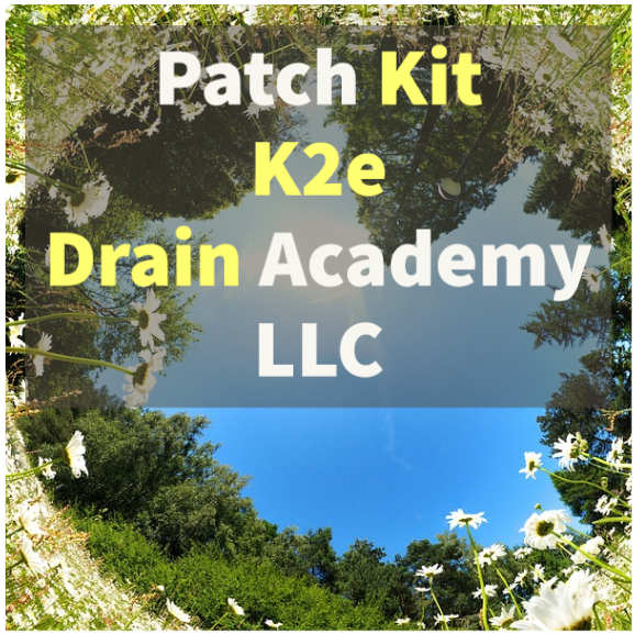 Pipe repair Patch Kit series K2  for 4 Inch Pipe, from 2 to 19 Feet length