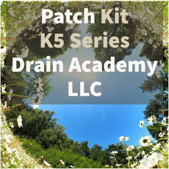 Pipe repair Patch Kit series K5  for 1,4 or 2 or 10 or 20 or 40 or 48 Inch Pipe, from 2 or 4 or 6  Feet length